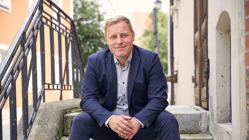 Porträtfoto von Dr. Marco Mohr